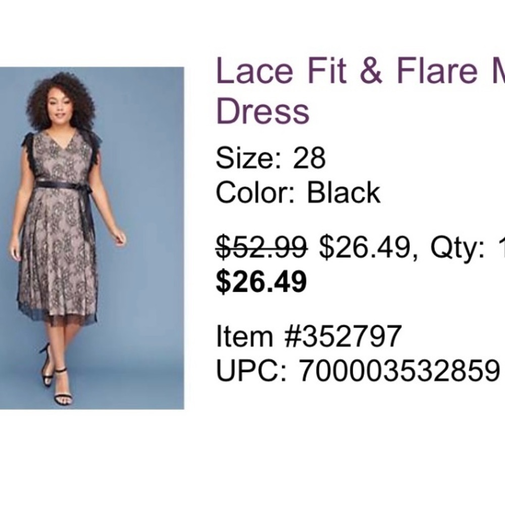 Dress for a wedding or special occasion